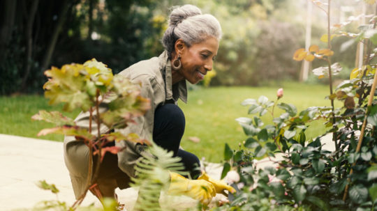 Women gardening after pelvic organ prolapse surgery